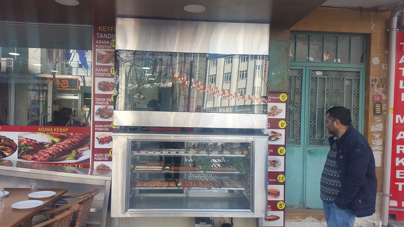 Ocakbaşı ve Kebapçı Teşhir Dolapları