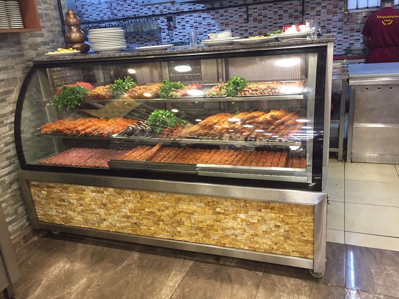 Ocakbaşı ve Kebapçı Teşhir Dolapları